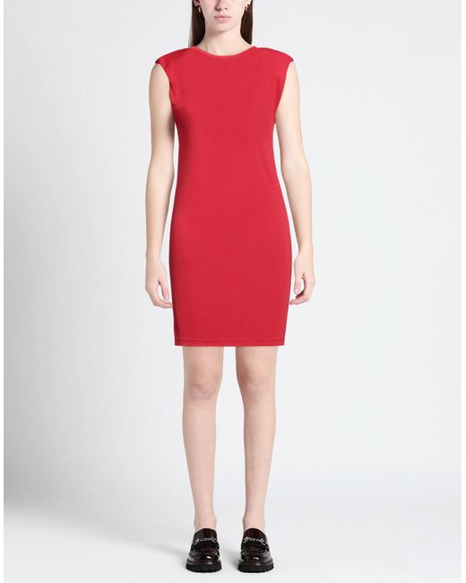 Gai Mattiolo Red Mini Dress