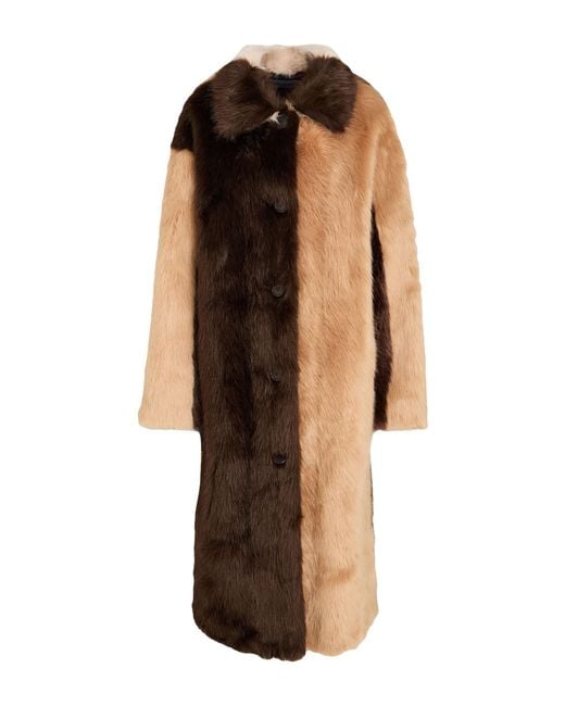 Stand Studio Brown Shearling & Teddy