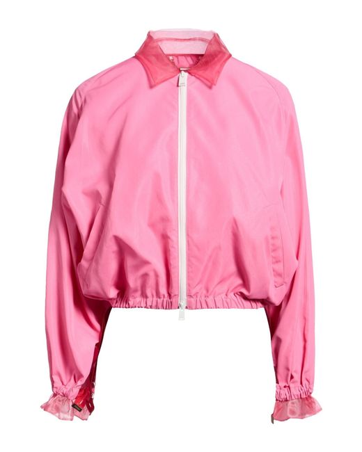 Fendi Pink Jacket Viscose, Polyamide