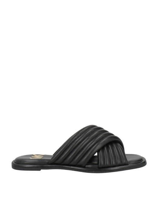 MICHAEL Michael Kors Black Sandals Leather
