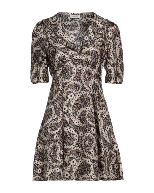 Sandro Gray Mini Dress