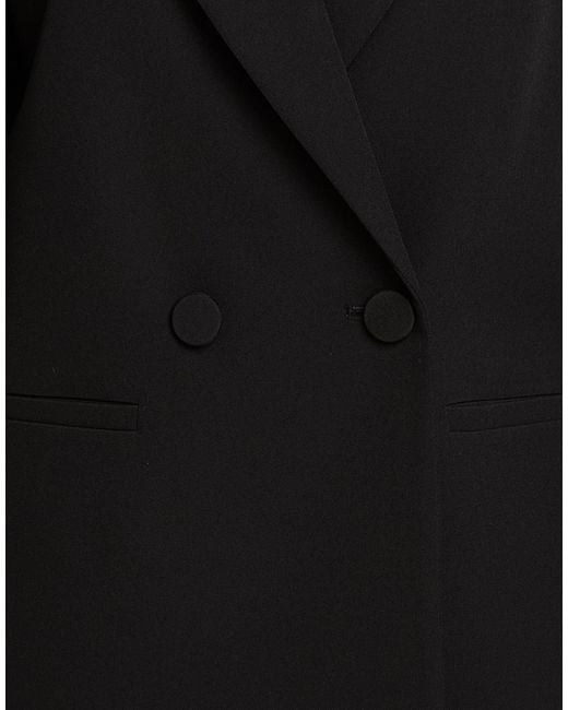 Rebel Queen Black Blazer Polyester, Elastane