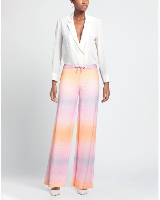 Canessa Pink Pants Linen