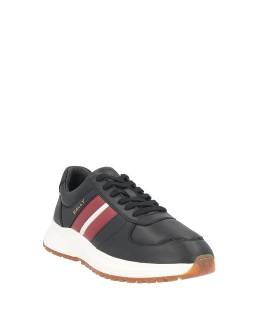 Bally Black Sneakers Leather for men