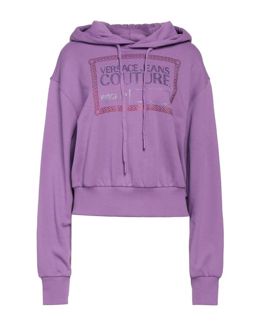 Versace Jeans Couture Purple Sweatshirt