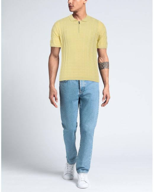 Emporio Armani Yellow Sweater for men