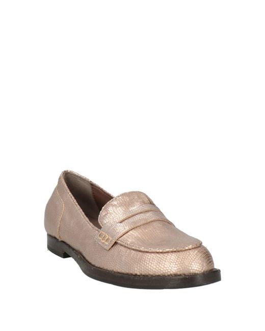 Duccio Del Duca Natural Loafers Leather