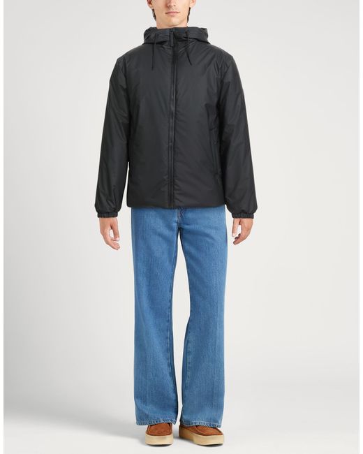 Rains Black Jacket for men