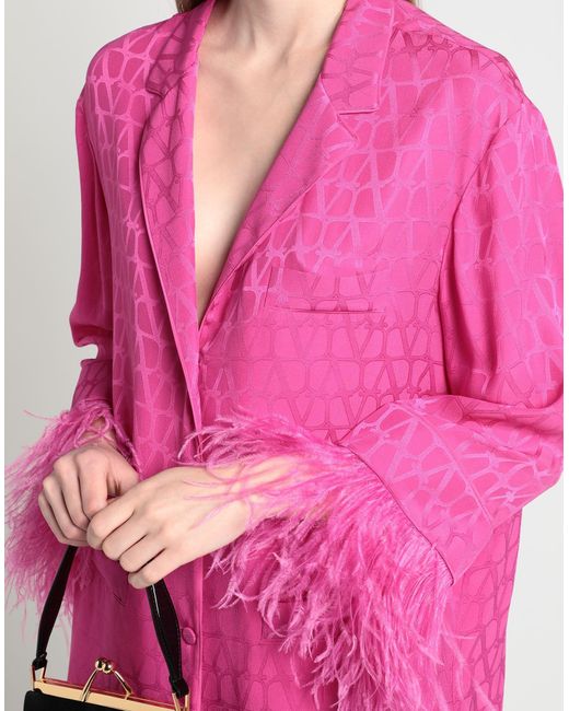 Camisa Valentino Garavani de color Pink