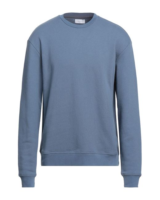 John Elliott Blue Slate Sweatshirt Cotton, Polyurethane for men