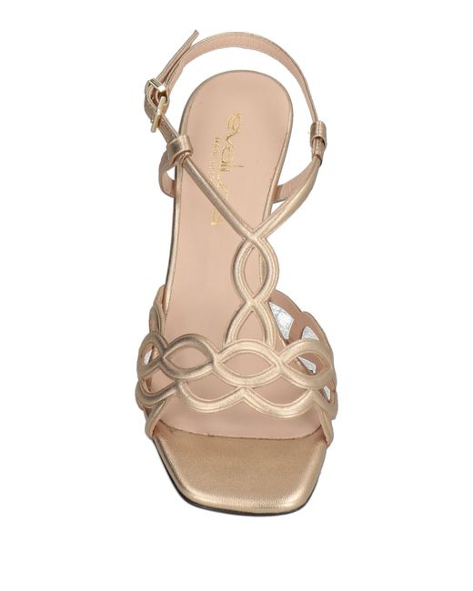 Evaluna Natural Sandals Leather