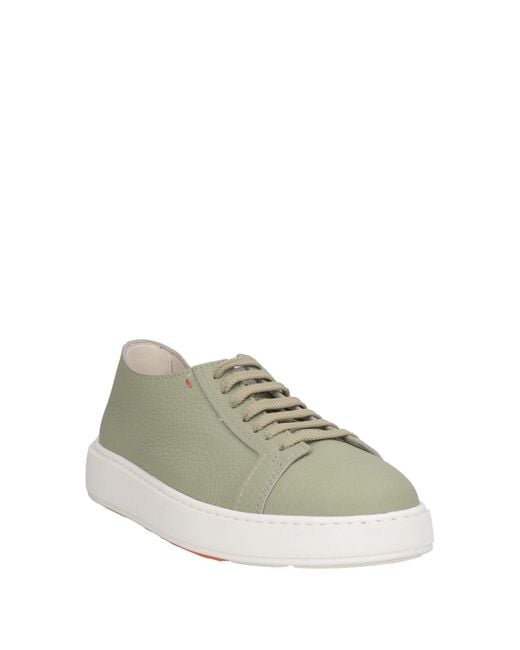 Santoni Green Trainers for men