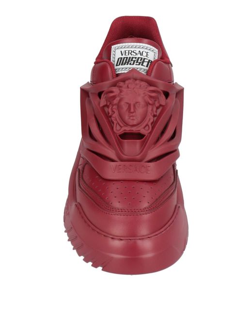 Versace Red Trainers for men