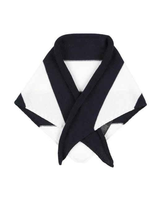 Paul & Shark Black Midnight Scarf Virgin Wool for men