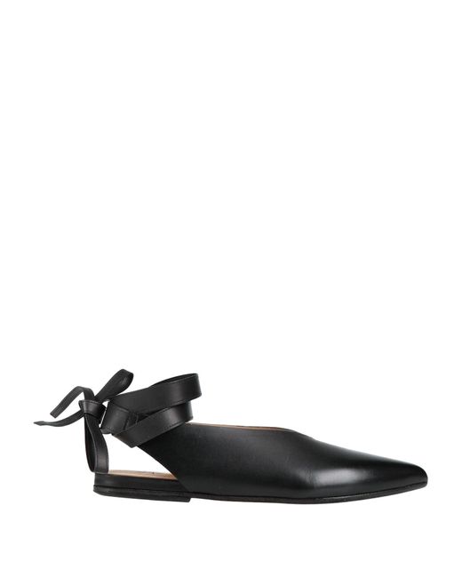 Marsèll Black Ballet Flats
