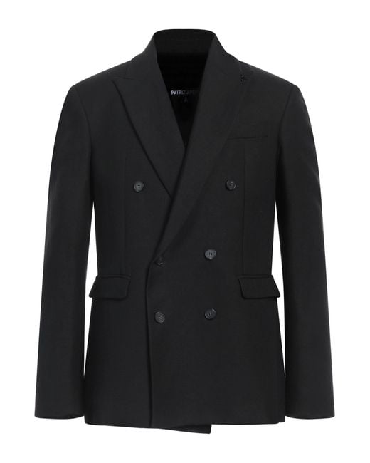 Patrizia Pepe Black Blazer for men