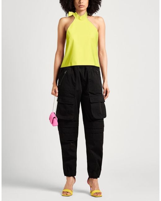 Top MSGM en coloris Yellow