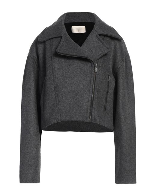 Vanessa Bruno Black Jacket Wool, Polyamide, Acrylic, Polyester