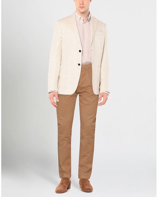 Berwich Natural Pants Cotton, Elastane for men