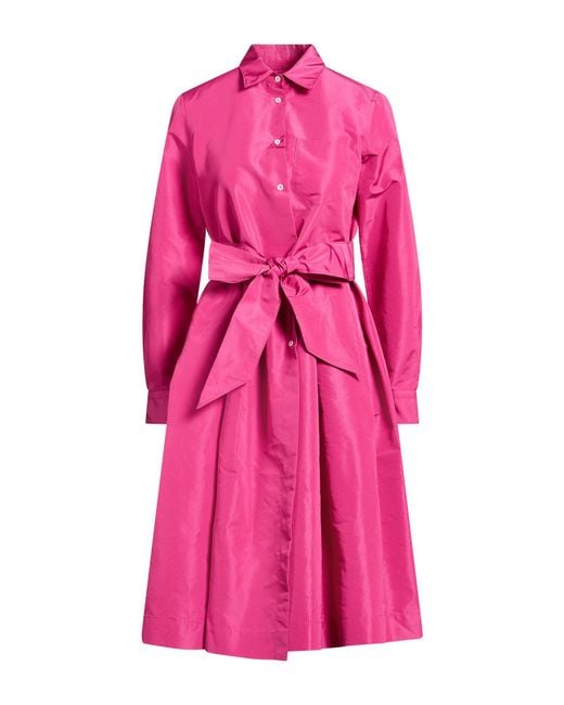 Sara Roka Pink Midi Dress