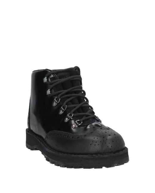 Diemme Black New Tirol Ankle Boots Leather for men
