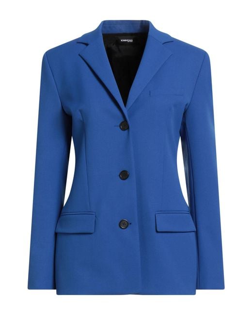 Kwaidan Editions Blue Blazer Polyester, Wool, Elastane