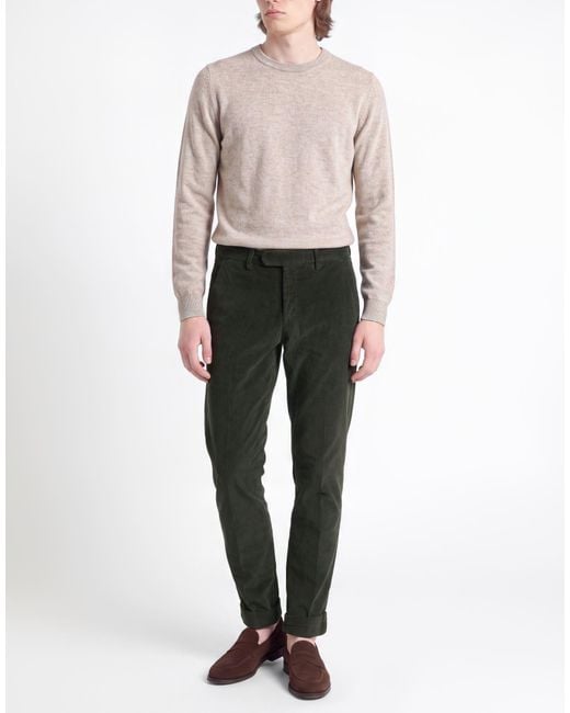 Briglia 1949 Gray Dark Pants Cotton, Elastane for men