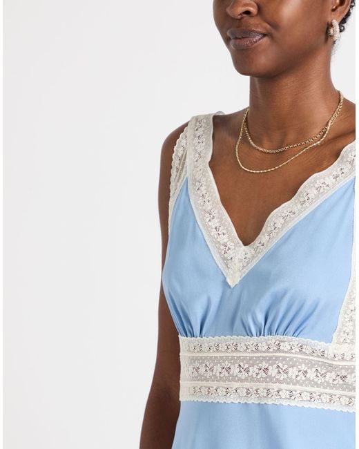 P.A.R.O.S.H. Blue P.A.R.O..H. Top Silk, Elastane, Polyamide, Cotton