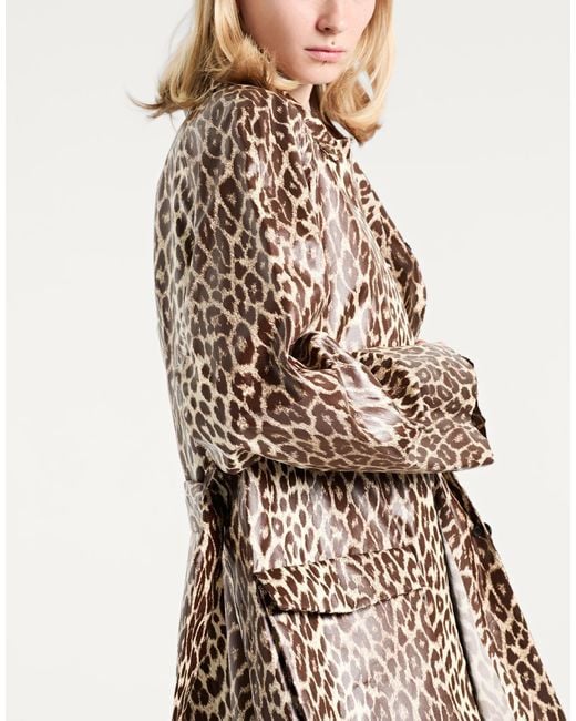Jil Sander Brown Overcoat & Trench Coat