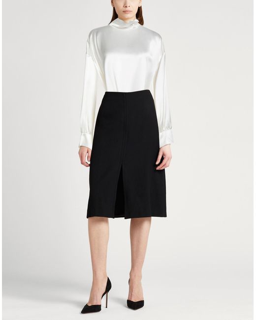 Fabiana Filippi White Ivory Top Viscose, Wool