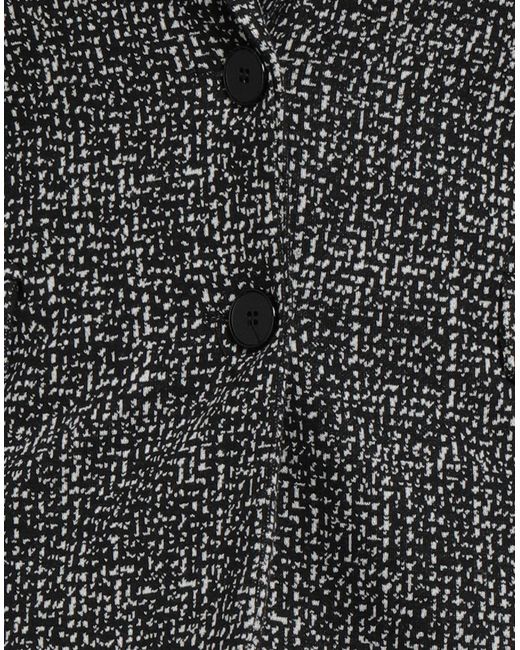 ViCOLO Black Blazer Polyester, Cotton, Elastane