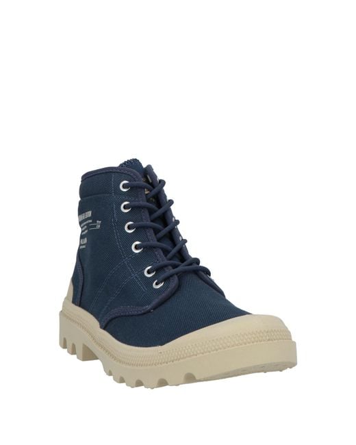 Palladium Blue Ankle Boots for men