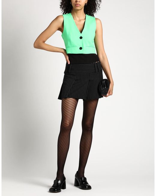 MSGM Green Waistcoat