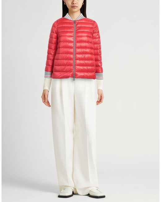 Herno Red Globe Puffer Polyamide, Cotton