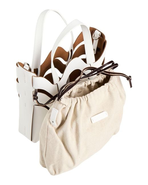 Zanellato White Handbag Leather