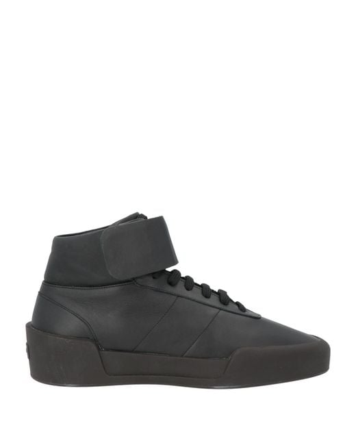 Fear Of God Black Sneakers Leather for men