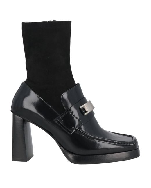 Jeffrey Campbell Black Ankle Boots