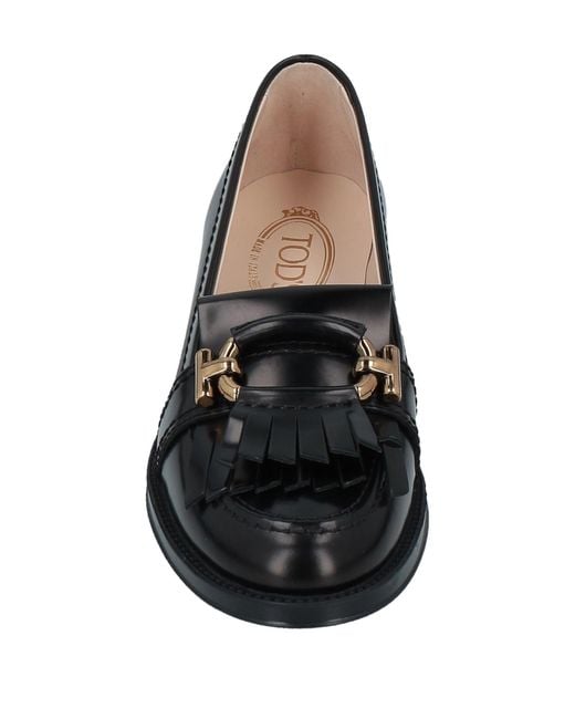Tod's Black Loafer