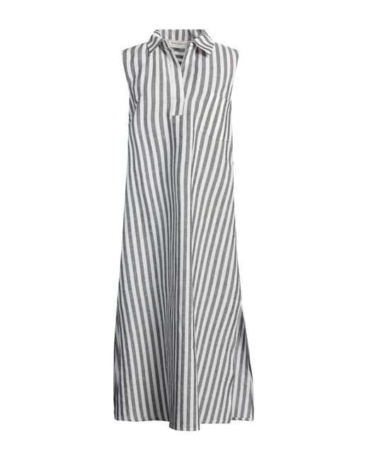 Shirtaporter White Maxi Dress Linen