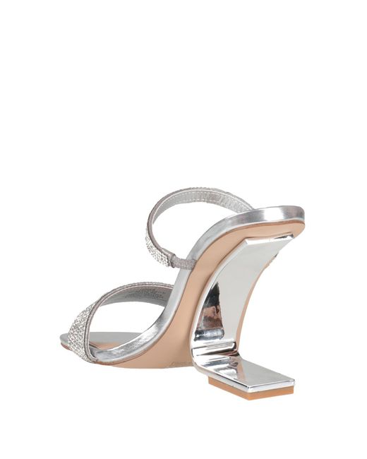Steve Madden White Sandale