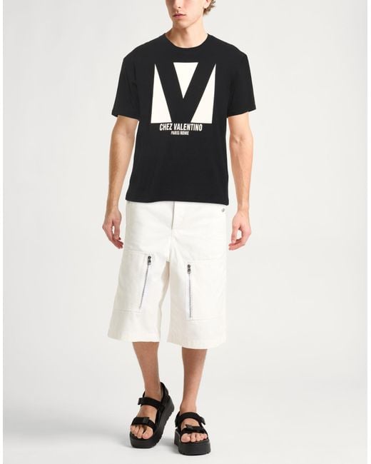 Valentino Garavani Black T-Shirt for men