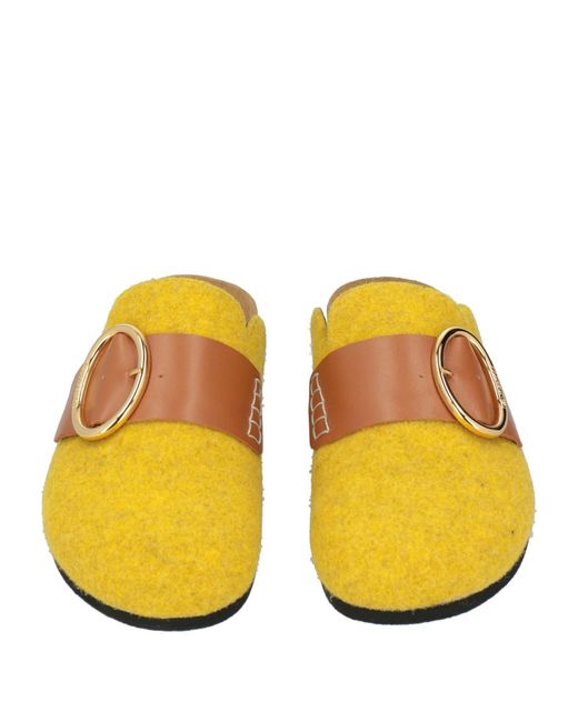 J.W. Anderson Yellow Mules & Clogs for men