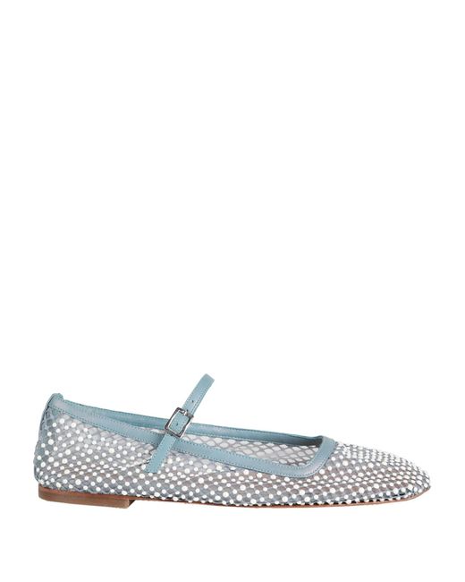 Miista White Ballet Flats