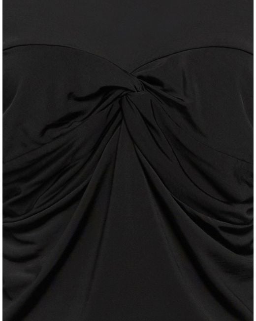 Sandro Black Top Viscose, Elastane