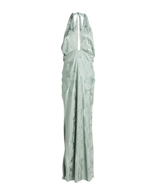 Guess Green Maxi Dress Viscose