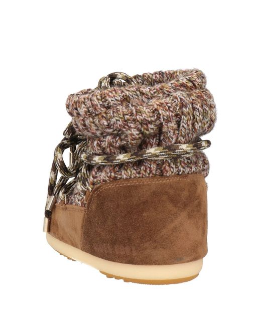 Moon Boot Brown Icon Light Wool Boots