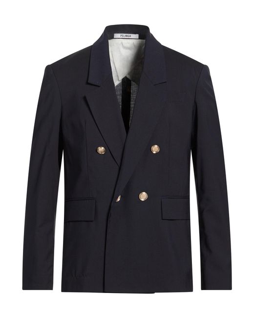 PELINGA Blue Blazer for men