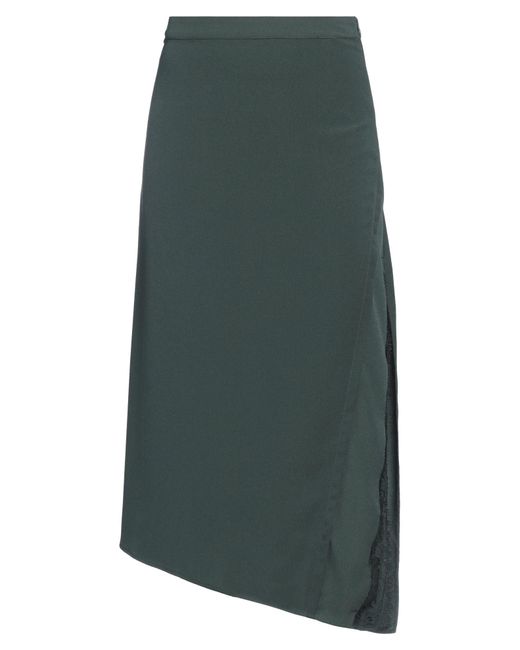 Actitude By Twinset Green Midi Skirt