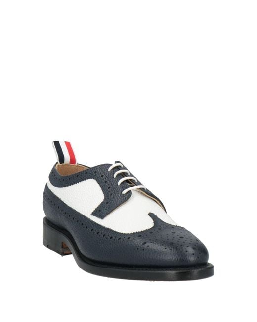 Thom Browne Blue Lace-up Shoes