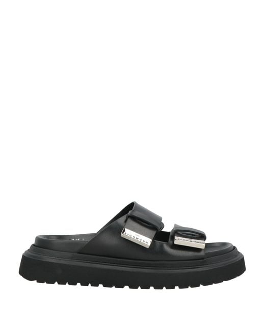 John Richmond Black Sandals for men